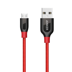 Кабель ANKER  PowerLine+ Micro USB - красный